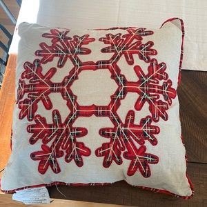 Christmas / Winter Decor Throw Pillow — 20in X 20in